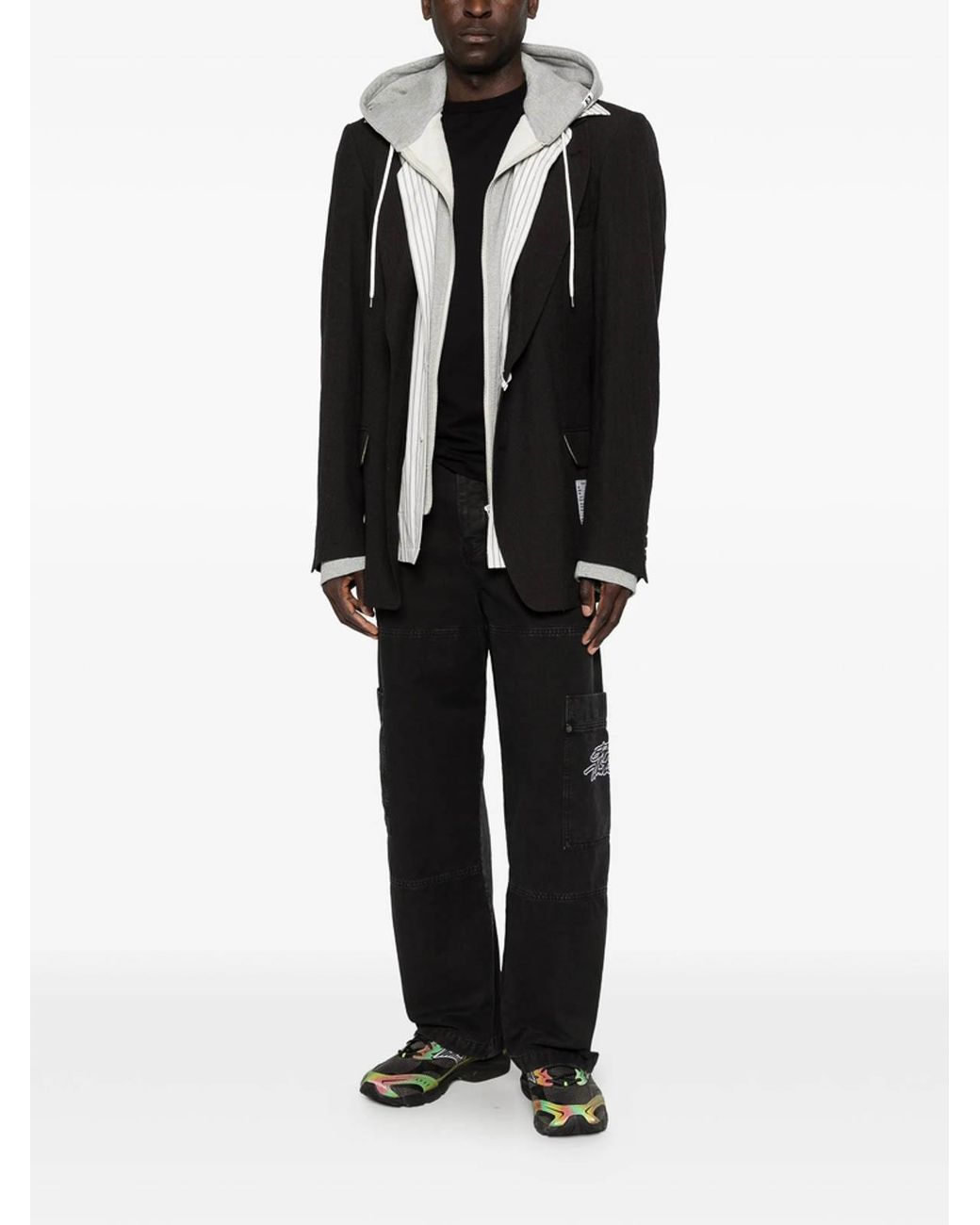 Off-White c/o Virgil Abloh Black Pant for men