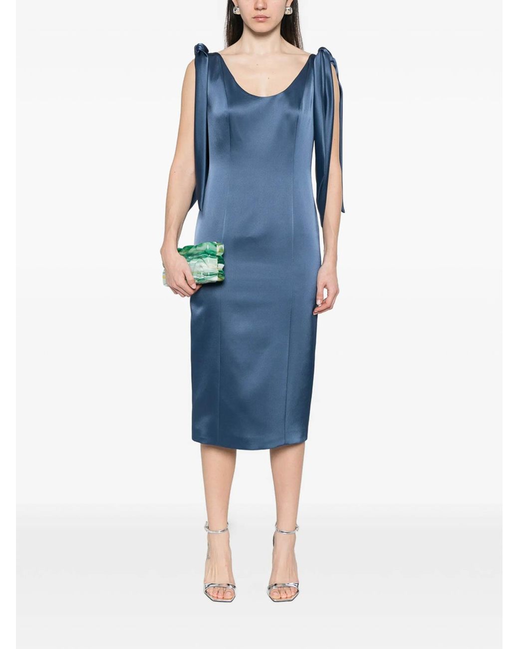 Fely Campo Blue Dress