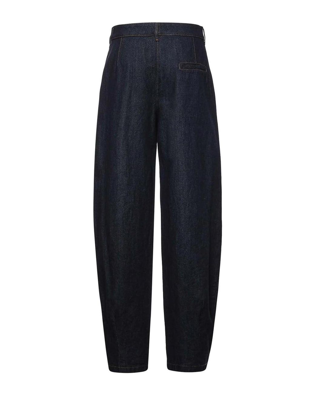 Genny Blue Denim Barrel Jeans