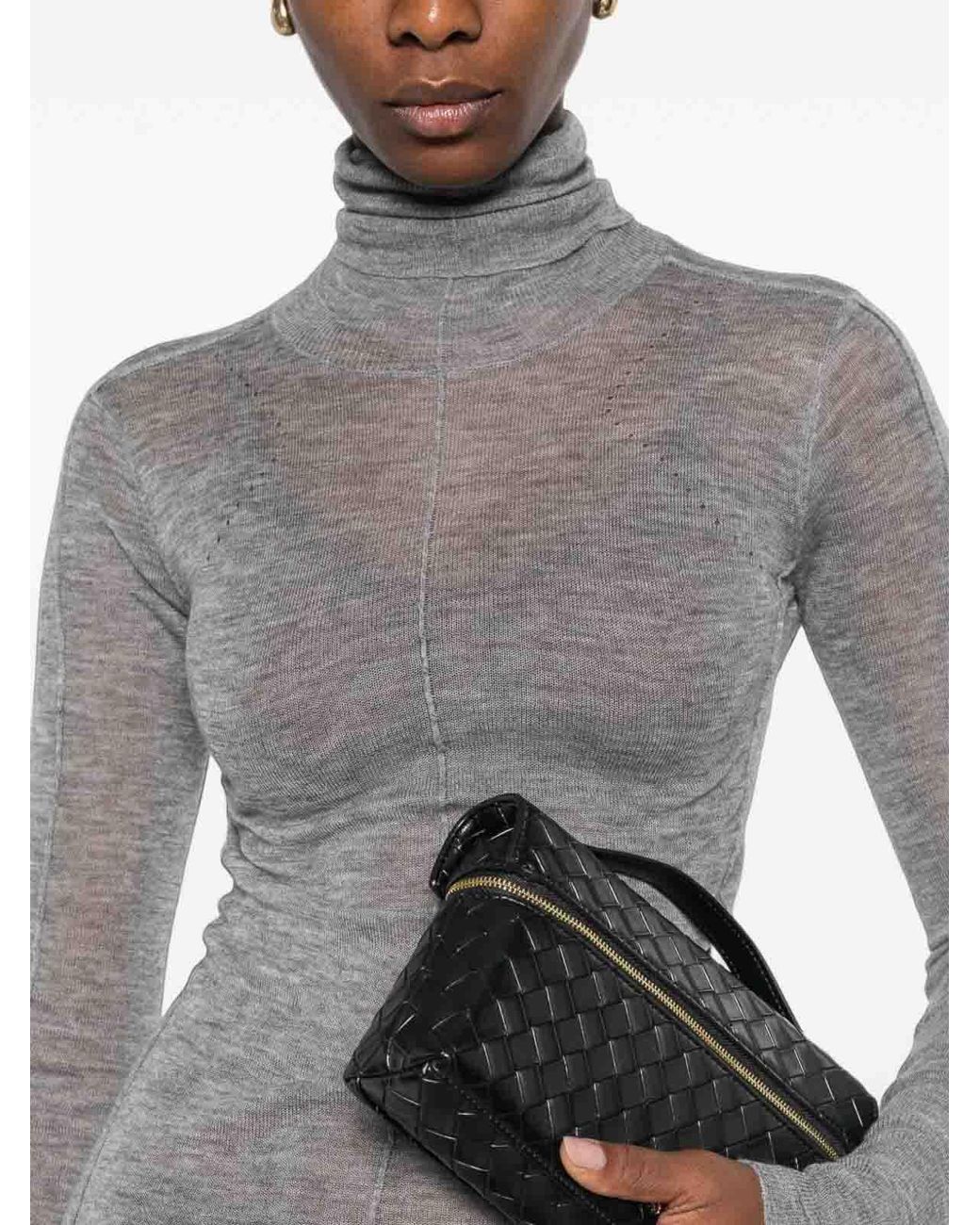 Elisabetta Franchi Gray Pullover
