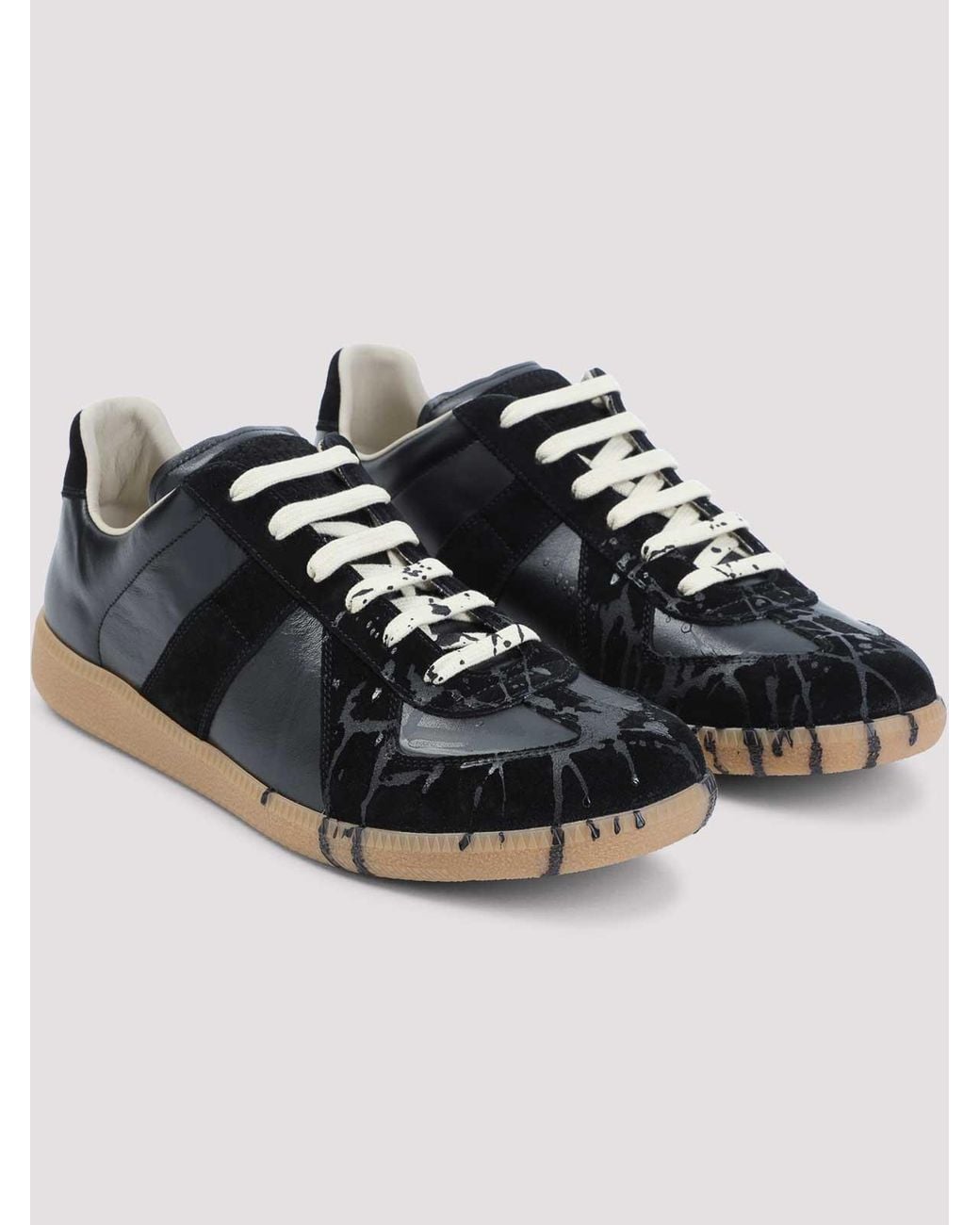 Maison Margiela Black Sneakers for men