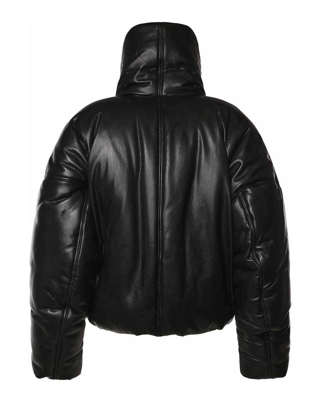 ANDAMANE Black Mona Padded Cropped Jacket
