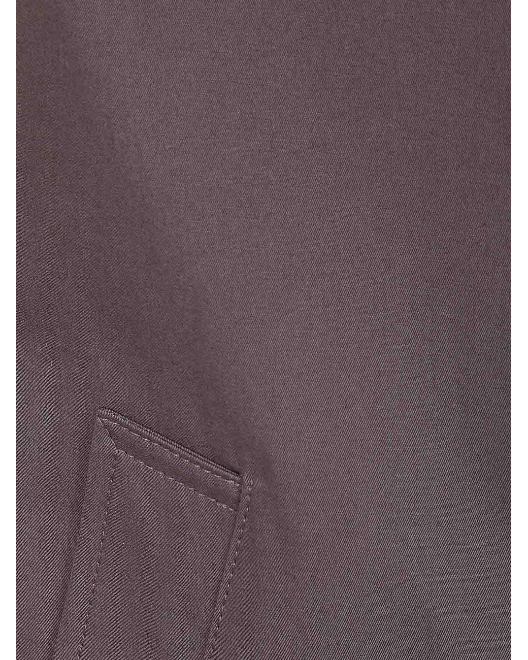 Herno Purple Single Breasted Midi Coat for men