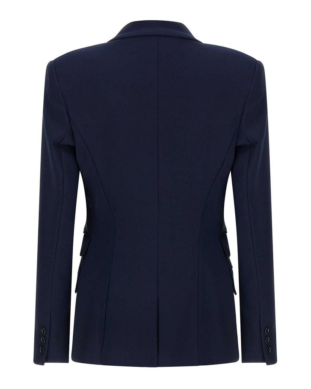 Elisabetta Franchi Blue Light Crpe Blazer