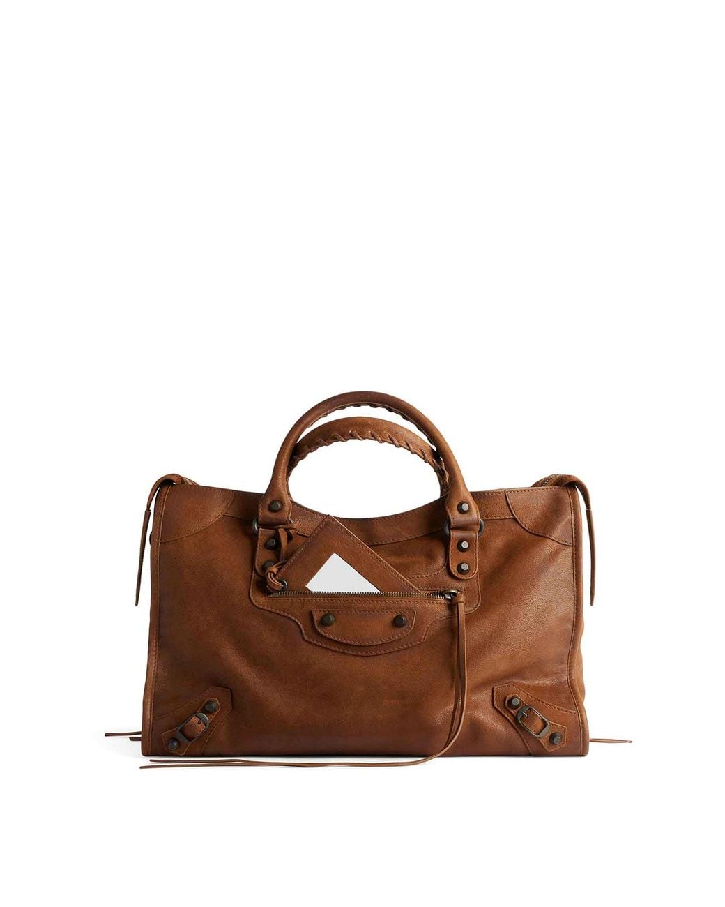Balenciaga Brown Le City Medium Bag