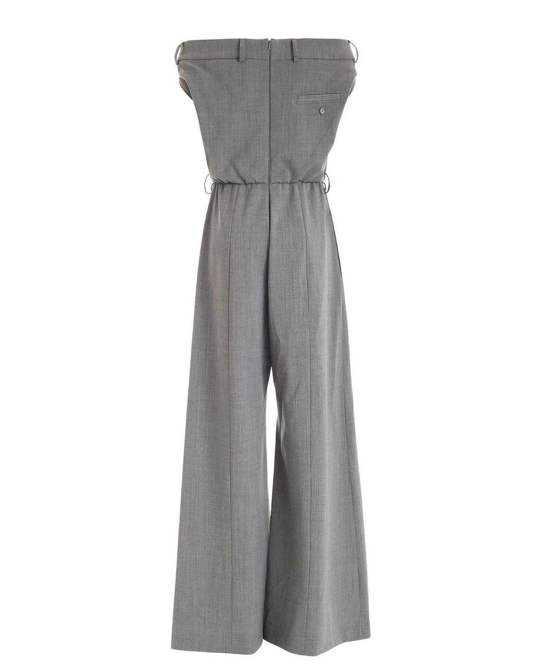 Moschino Gray Jumpsuit