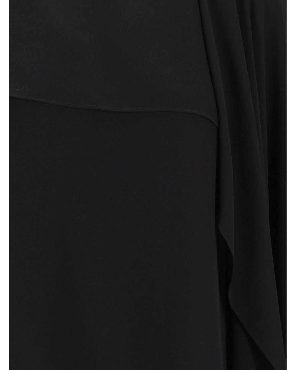 MM6 by Maison Margiela Black Long-Sleeved Top