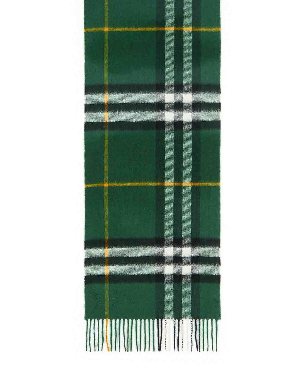 Burberry Green Mu Giant Cashmere Scarf for men