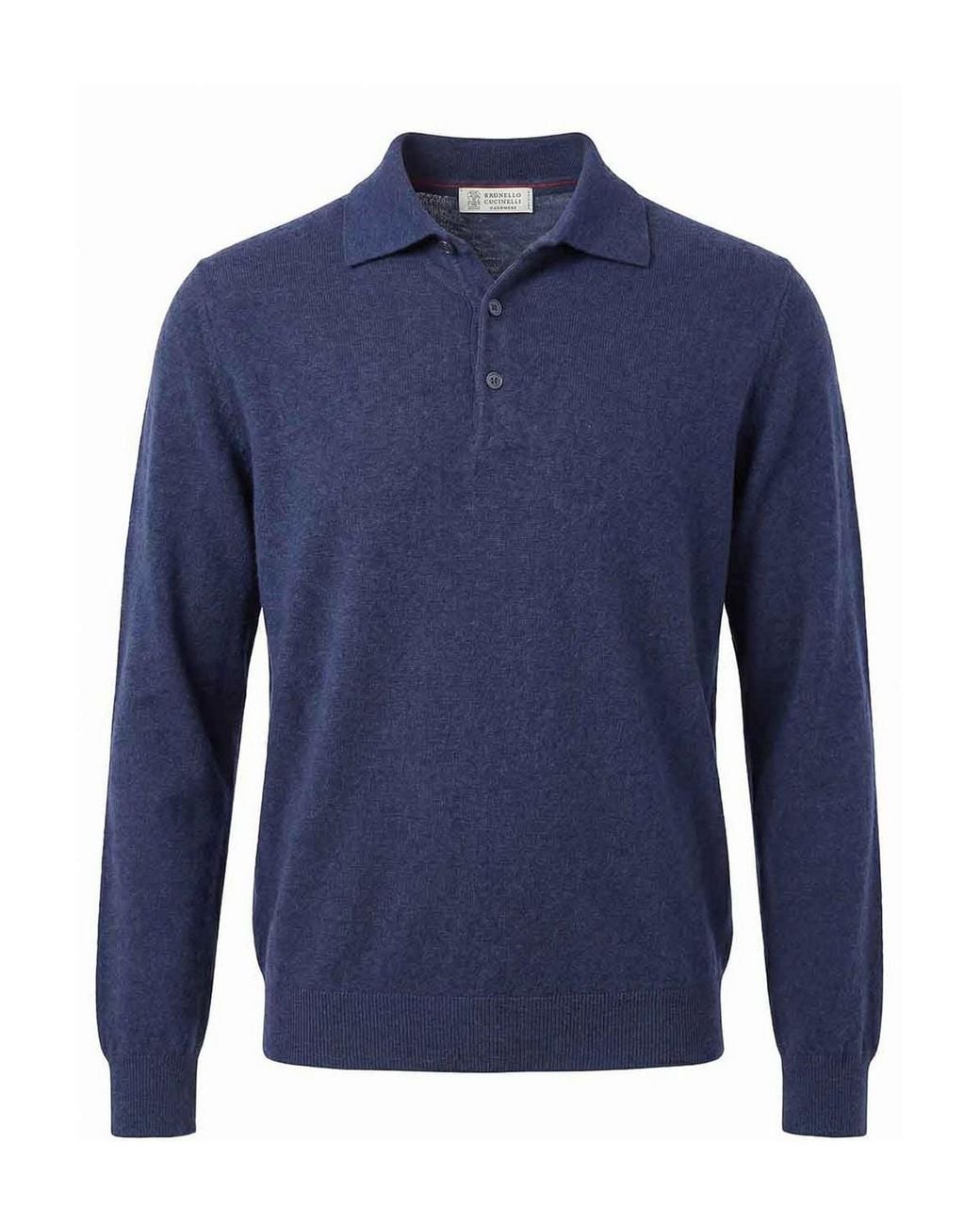 Suéter Cuello Redondo Brunello Cucinelli de hombre de color Blue