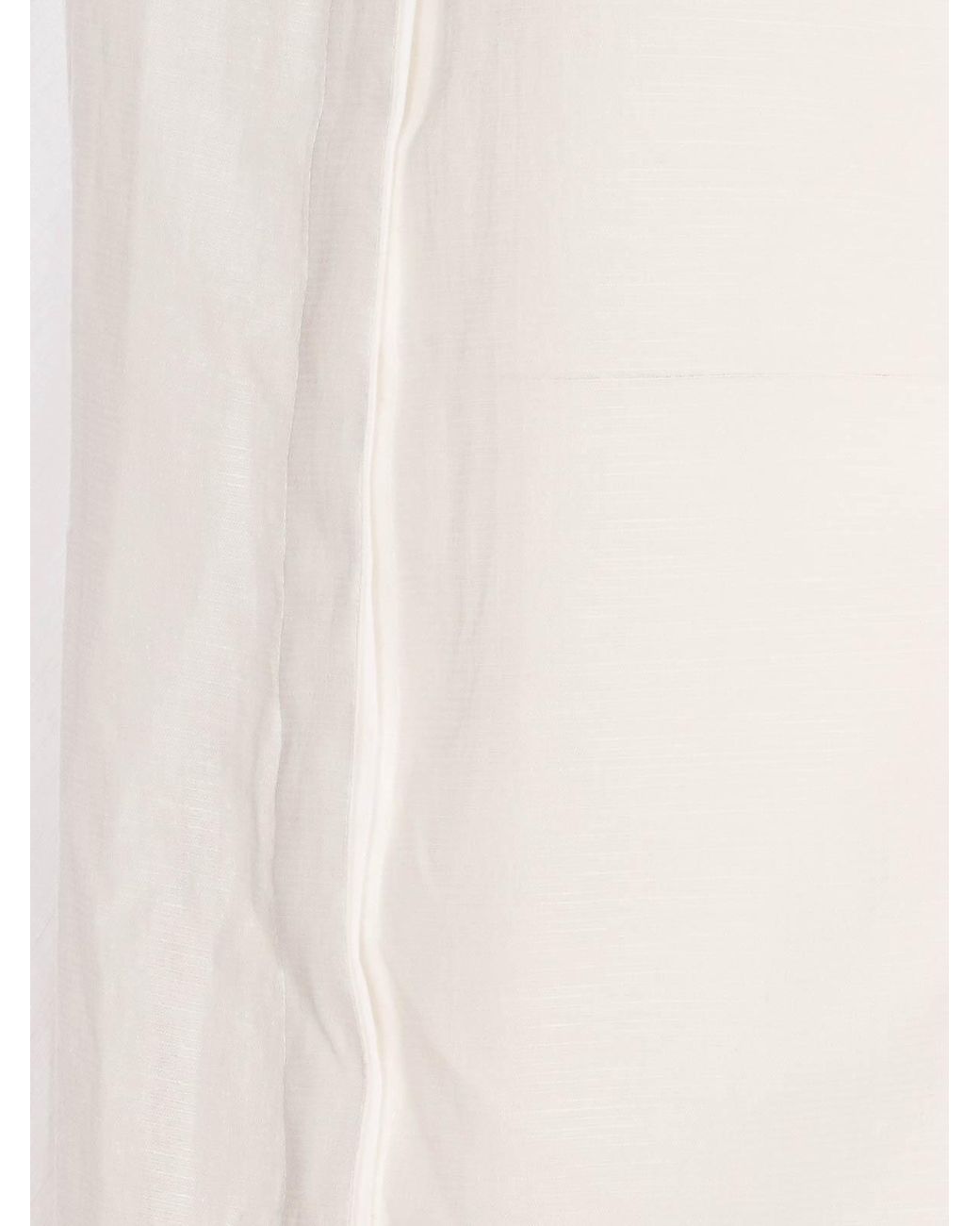 Alaïa White Linen Blend Shirt