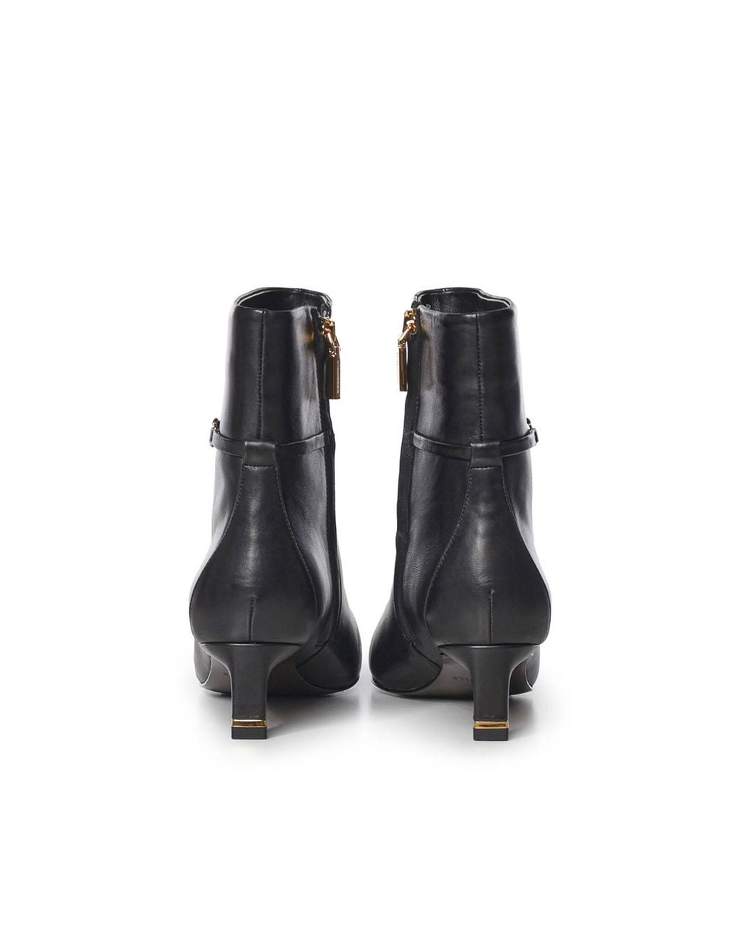 Coccinelle Black C-Look Leather Ankle Boots