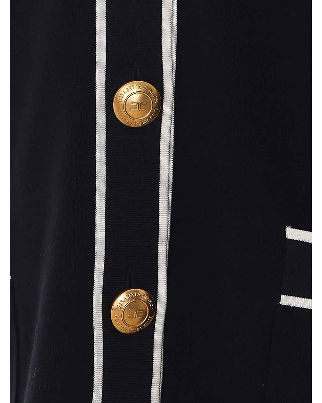 Elisabetta Franchi Black Cardigan