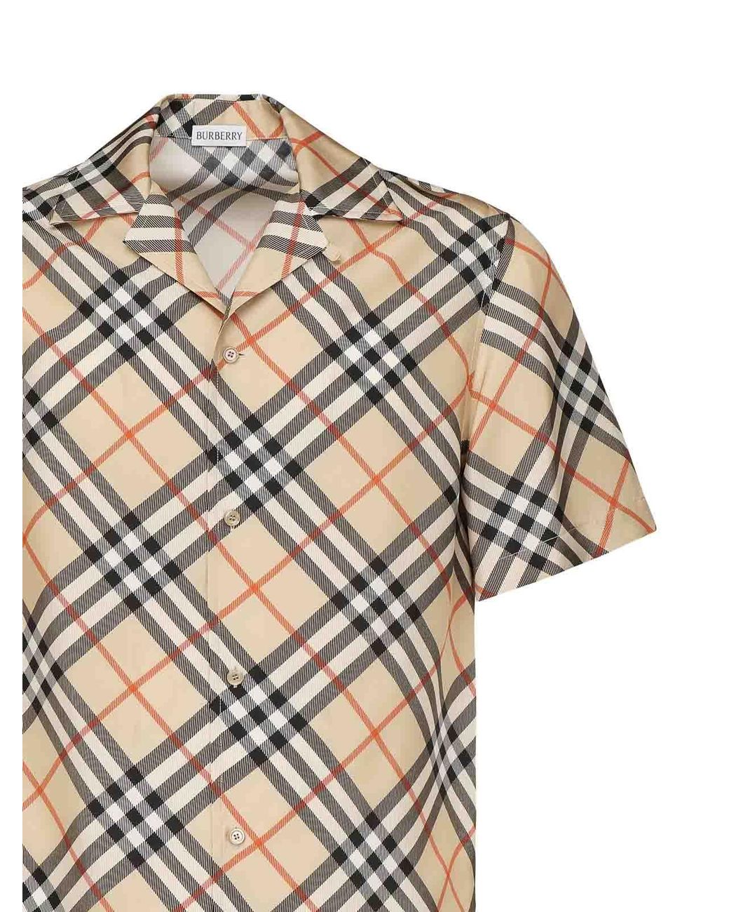 Burberry Natural Shirts for men