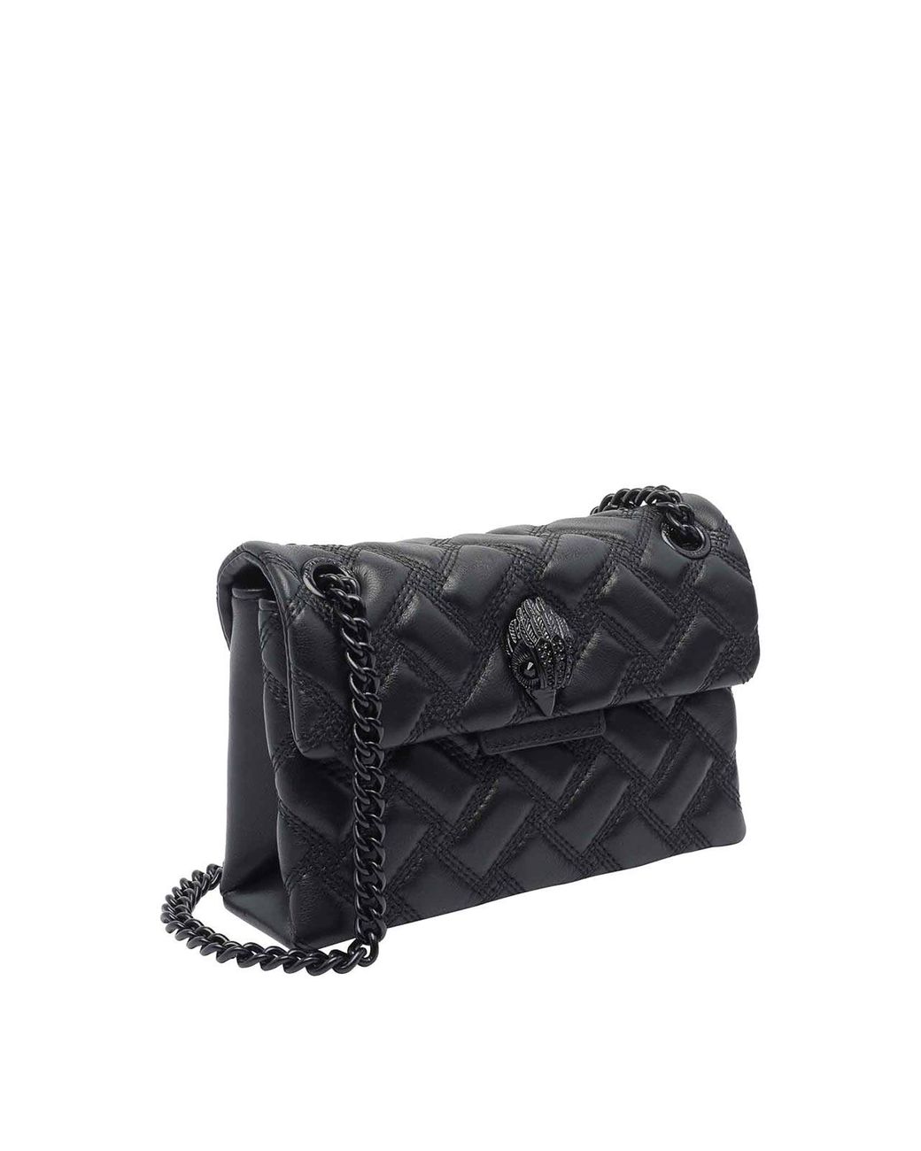 Kurt Geiger Black Mini Kensington Crossbody Bag