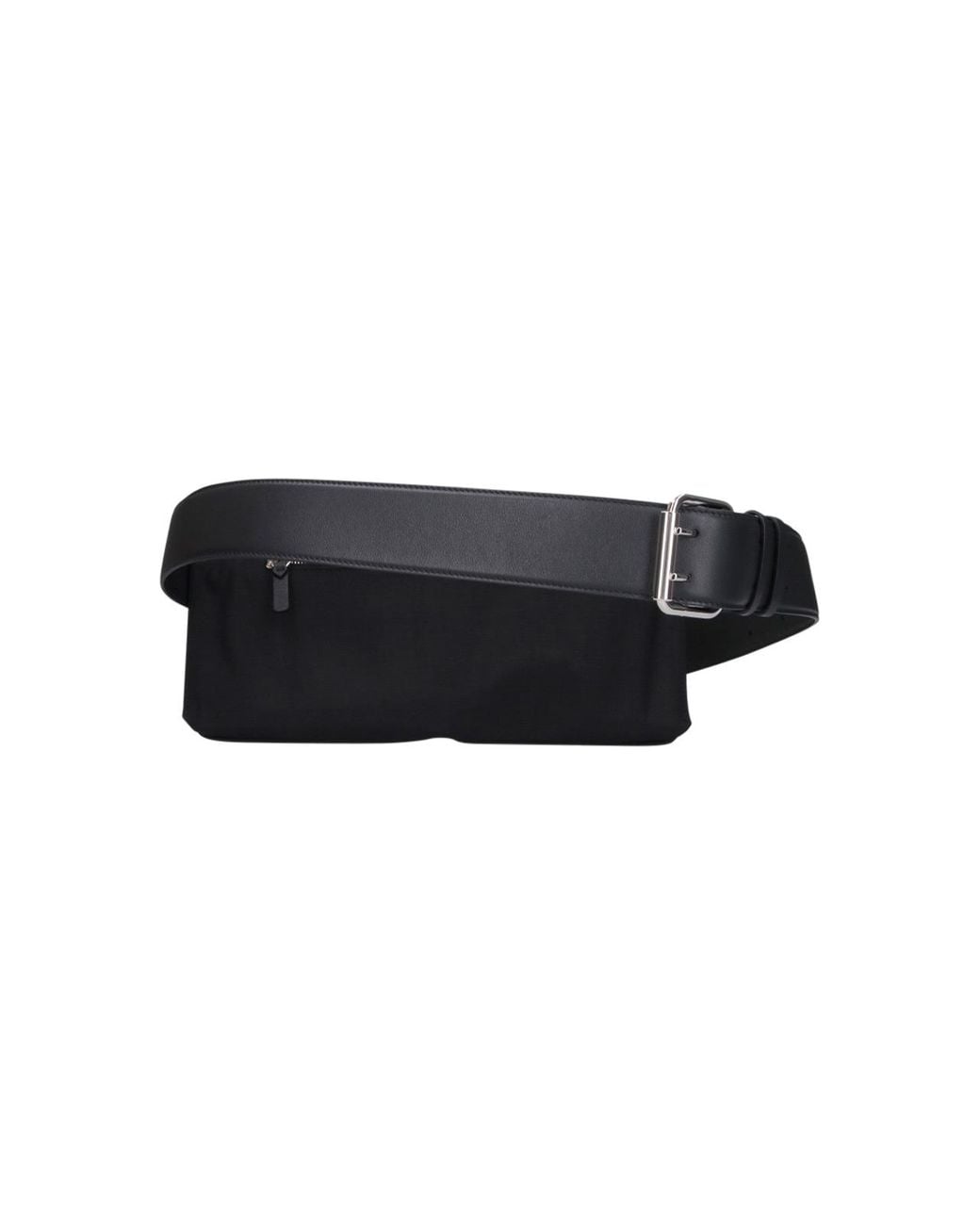 Givenchy Black Cargo Logo Bum Bag for men