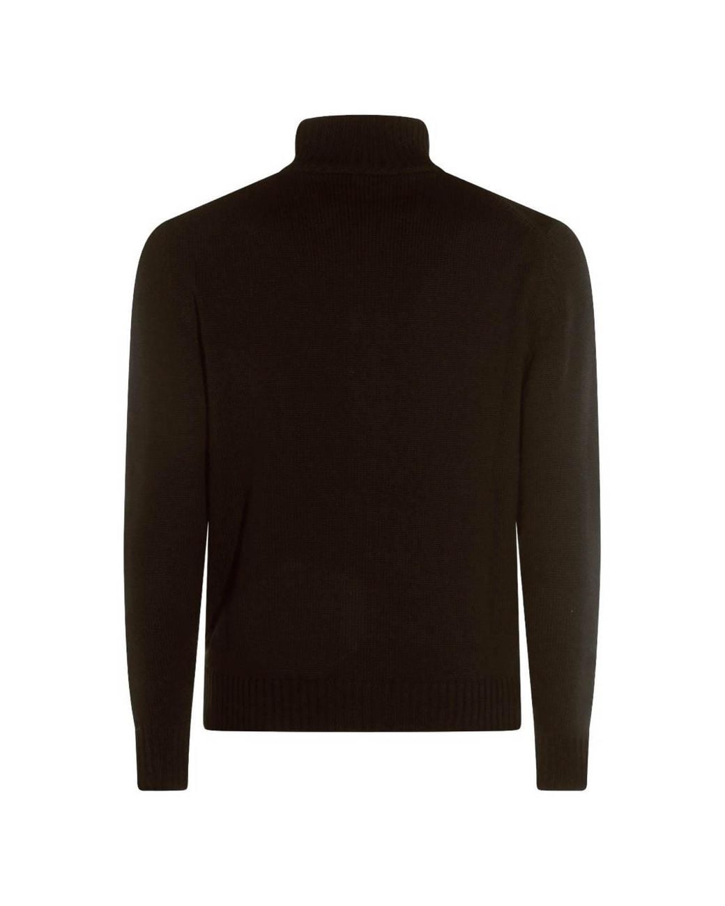 Zanone Black Crew-Neck Sweater for men