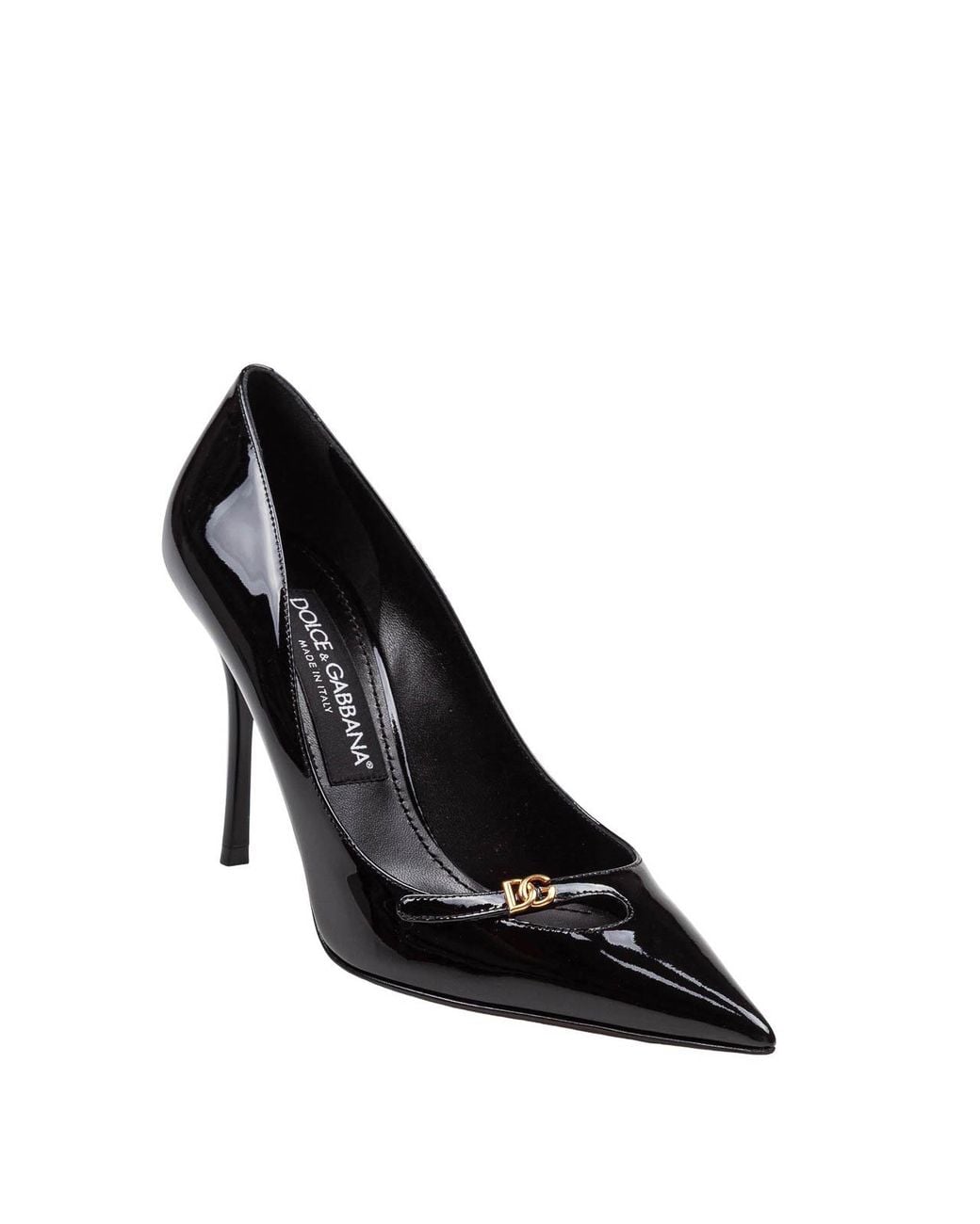 Dolce & Gabbana Black Patent Leather Pumps