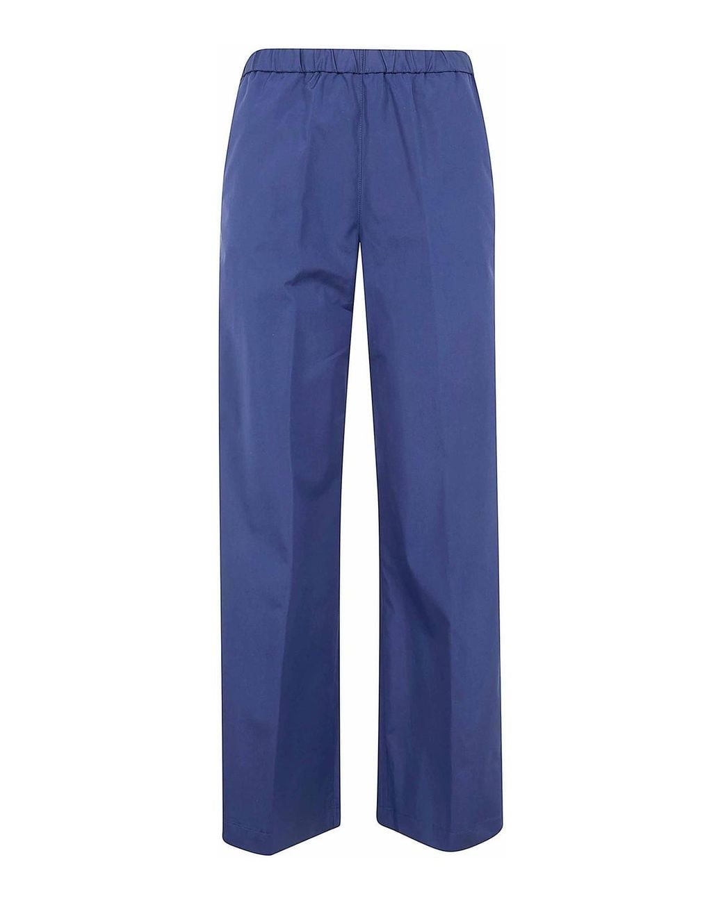 Aspesi Blue Wide Leg Trousers