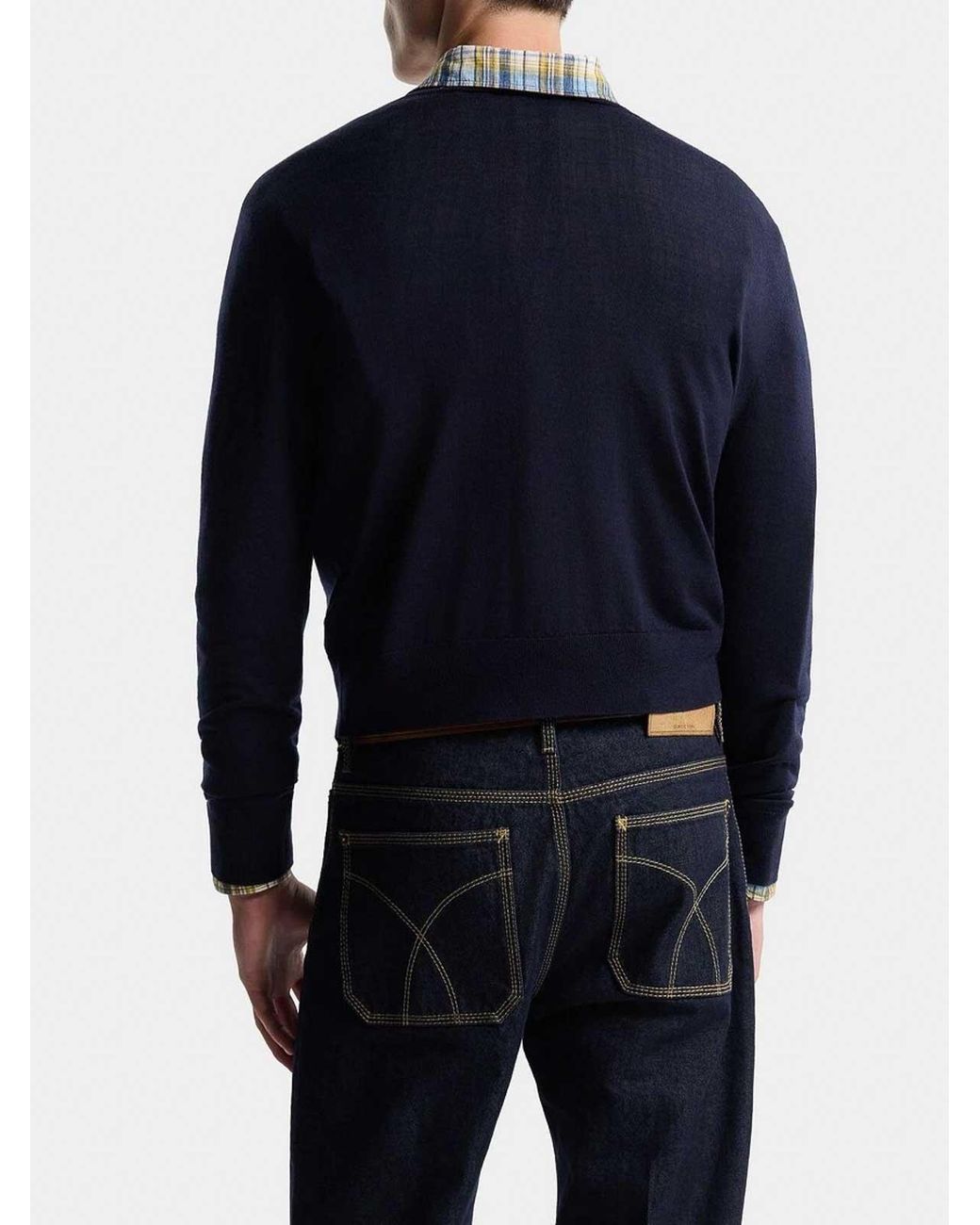 Suéter Cuello Redondo DSquared² de hombre de color Blue