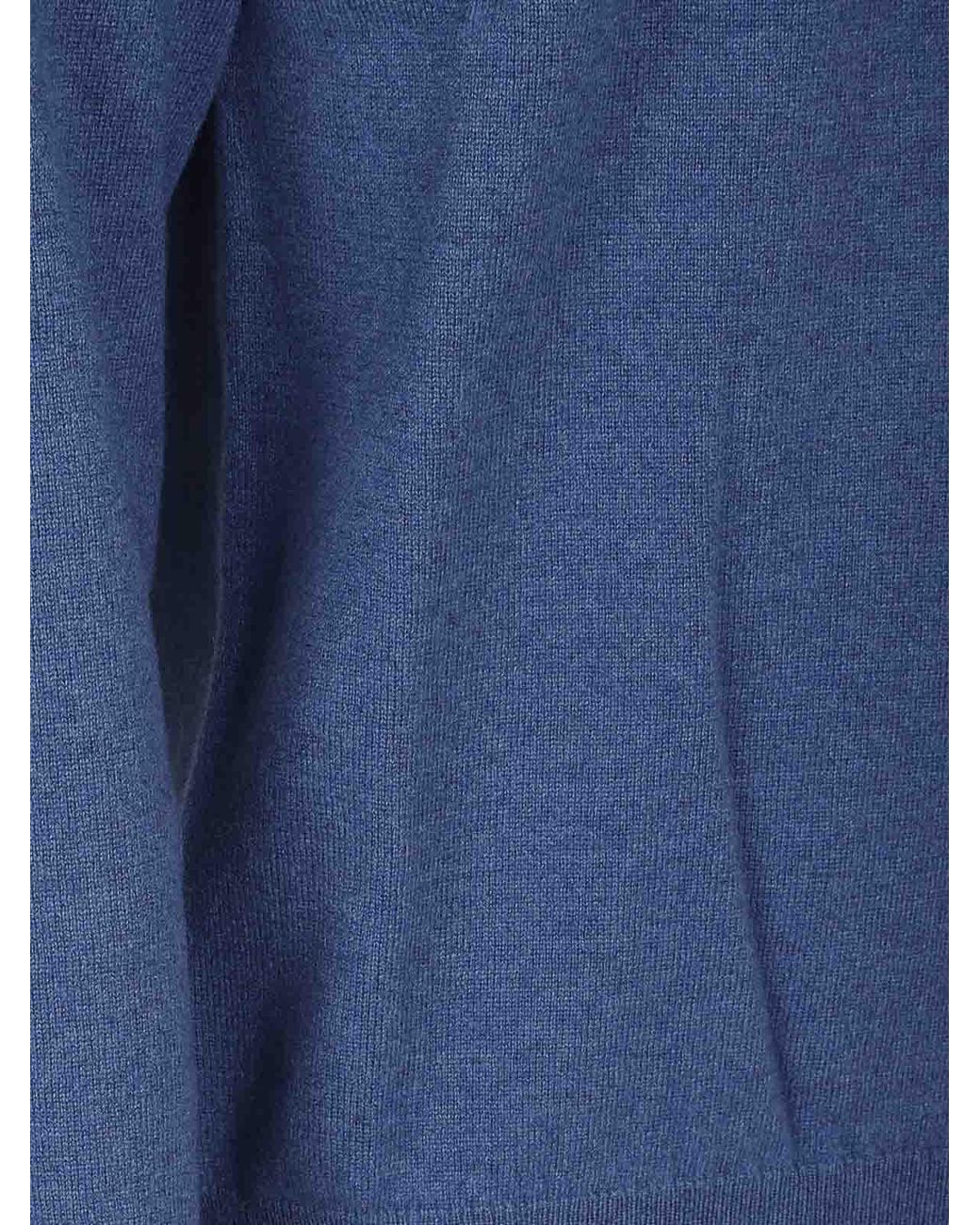 Ballantyne Blue Round Neck Pullover for men