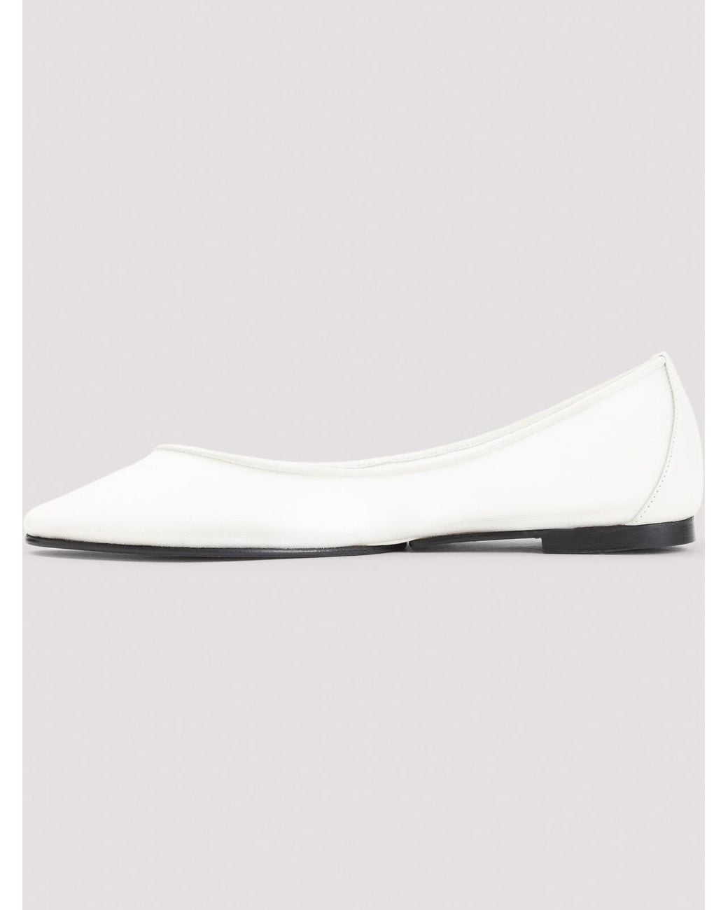 Jacquemus White Ballerinas
