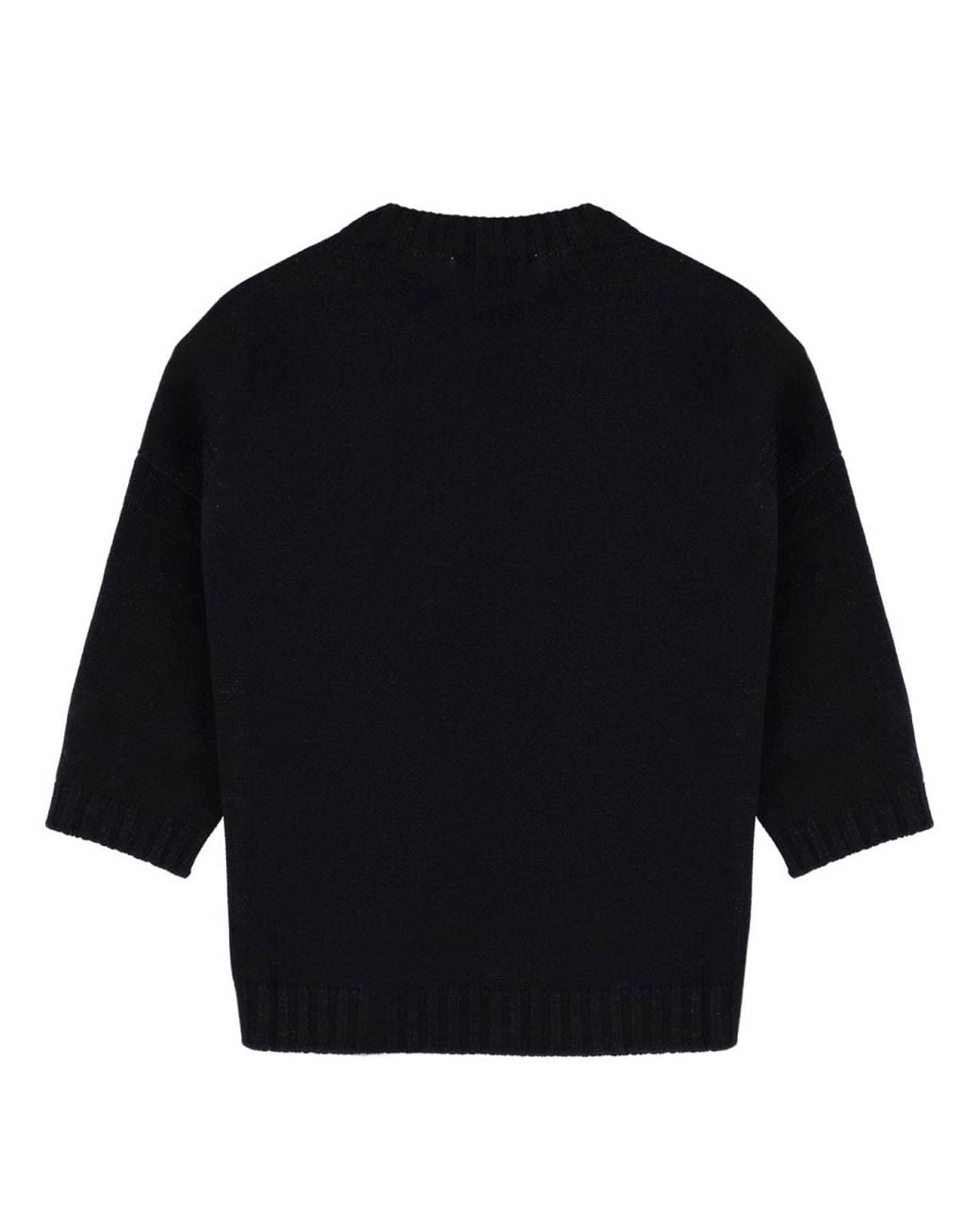 Fabiana Filippi Black Wool Jersey