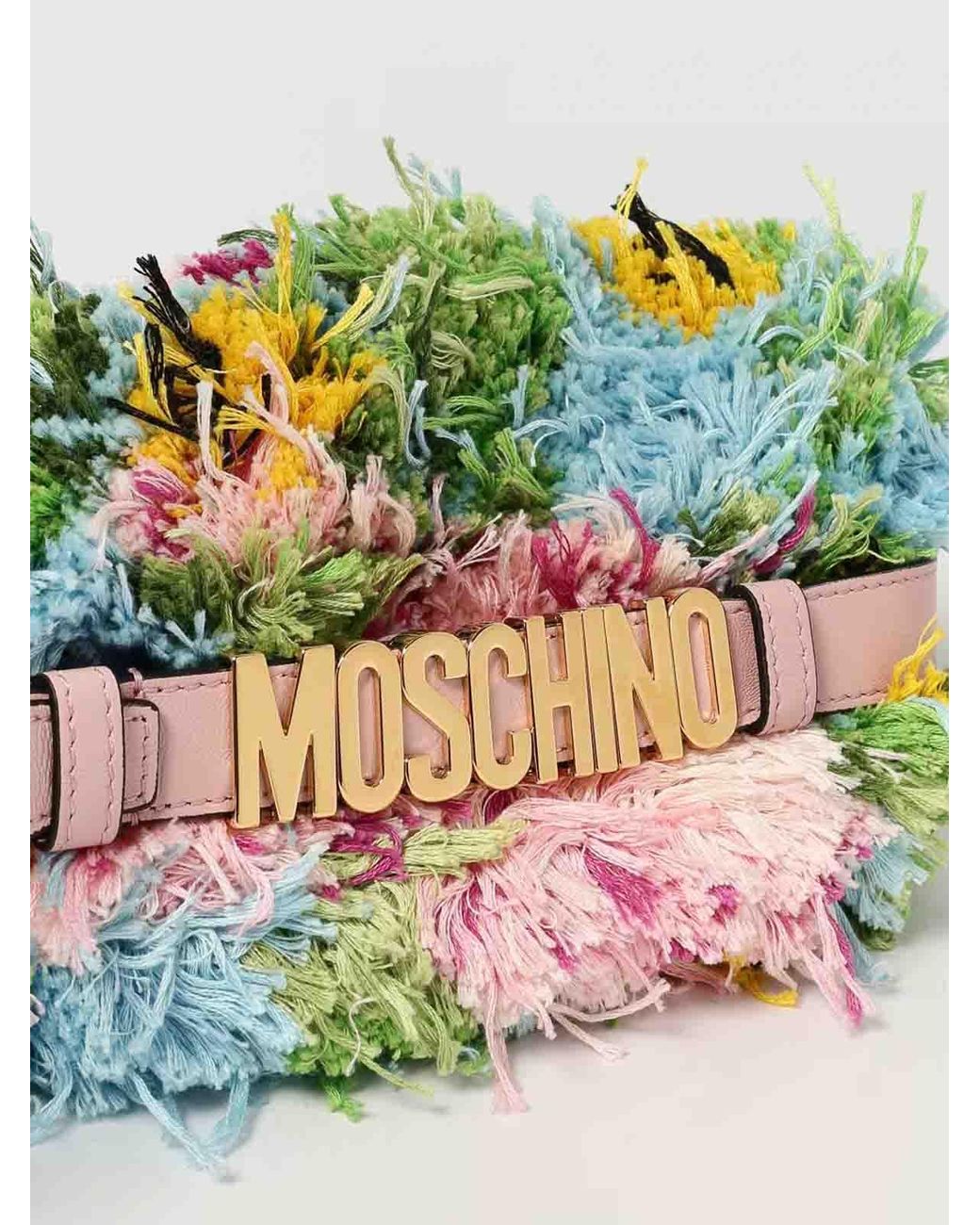 Moschino Green Flower Power Bag