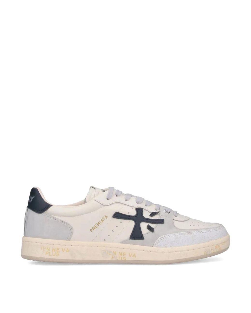Premiata White Bskt Clay 7262 Sneakers for men