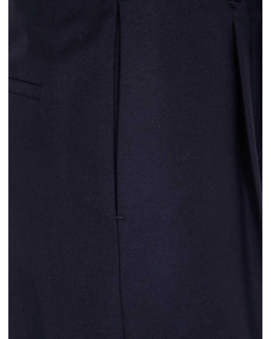 Lardini Blue Regular Fit Knit Trousers for men