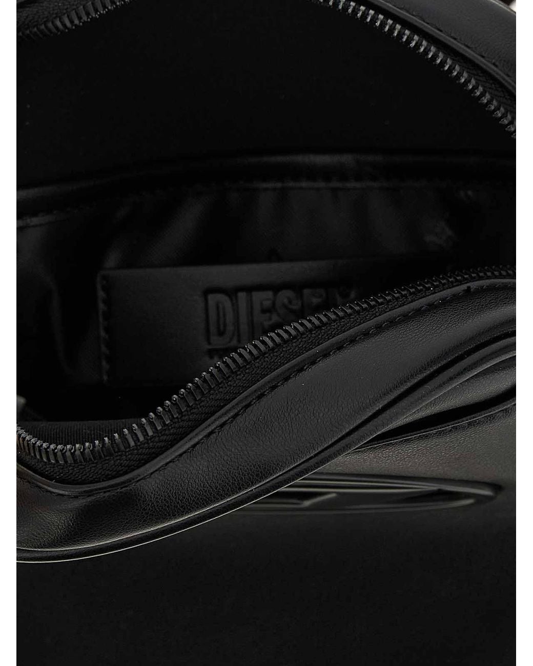 DIESEL Black Holi-D Crossbody Bag
