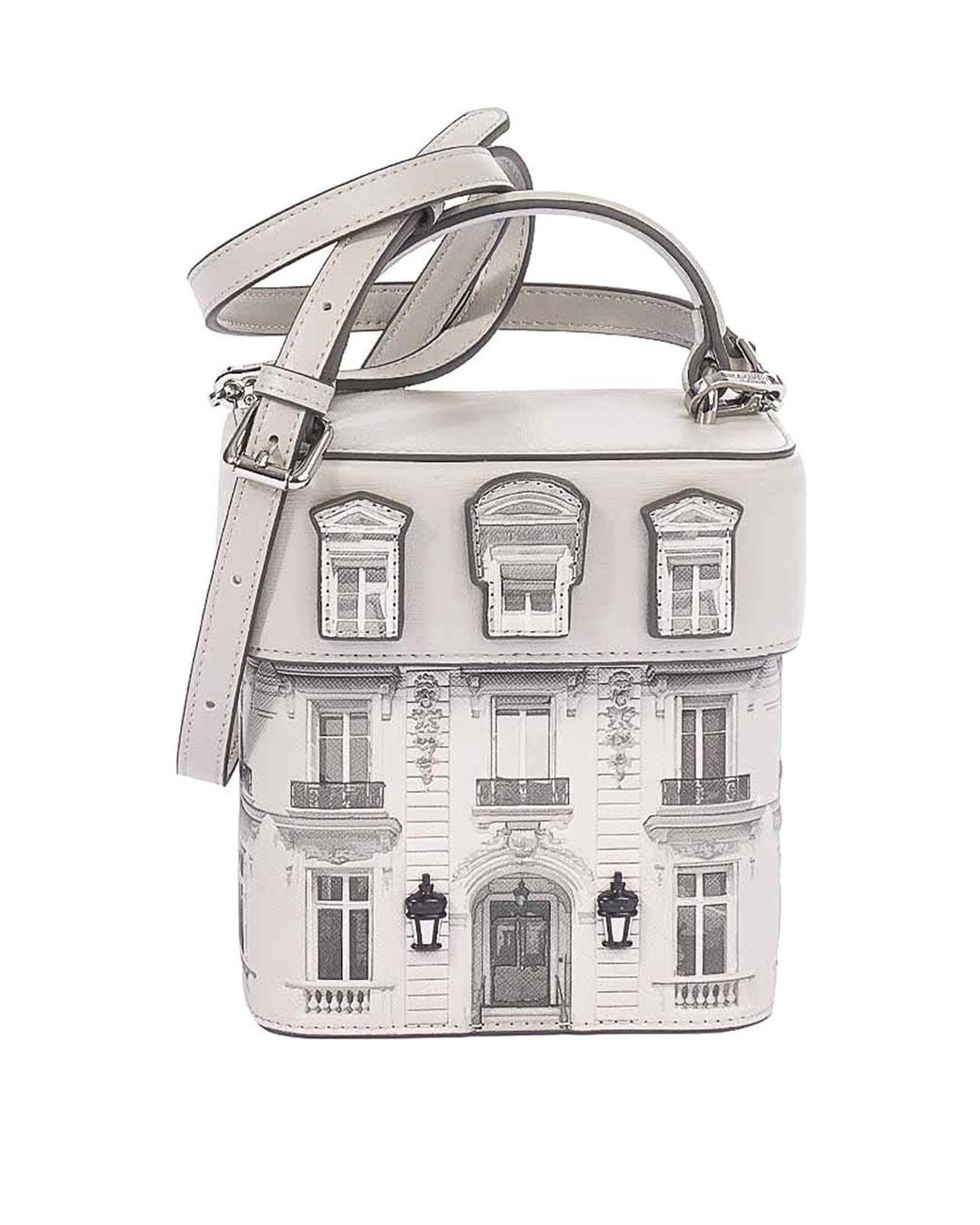 Karl Lagerfeld White Rsg Maison Crossbody Bag