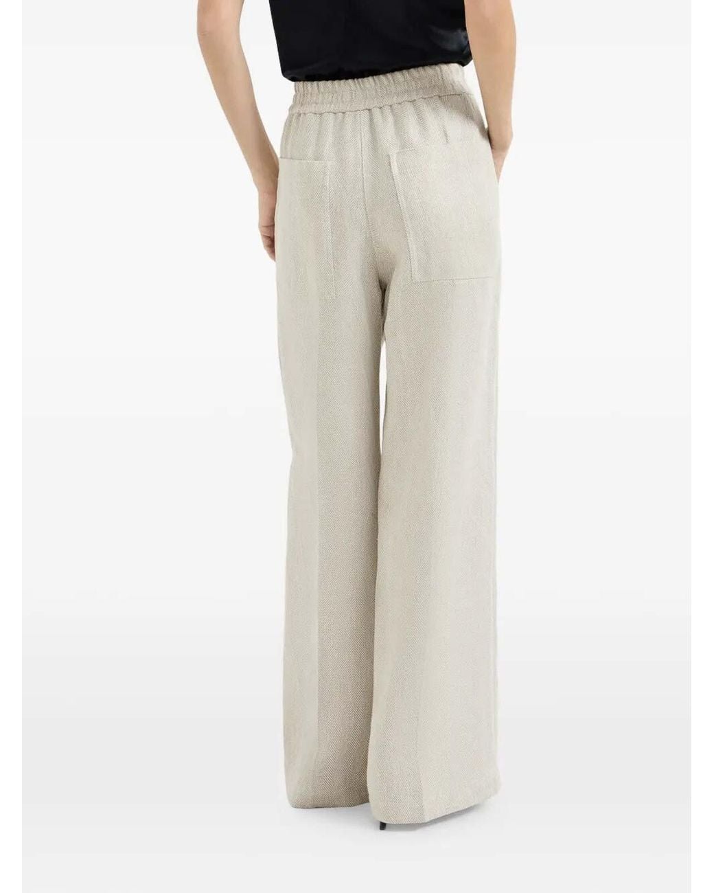 Brunello Cucinelli White Pants
