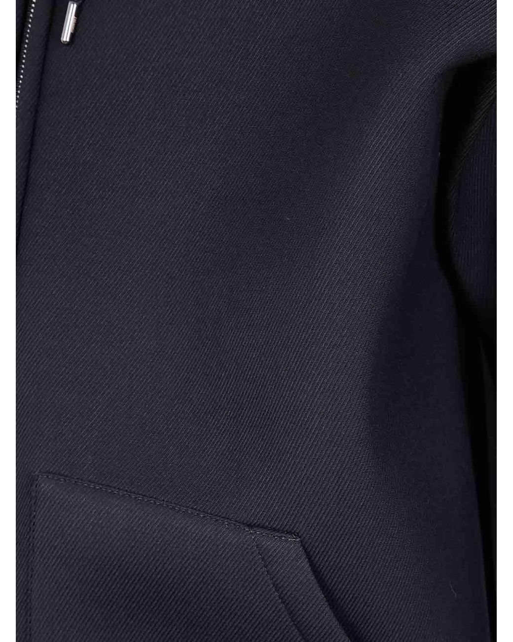 Herno Blue "Belt Pockets" Short Jacket for men