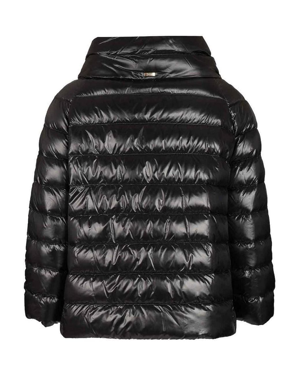 Abrigo Alcochado Herno de color Black