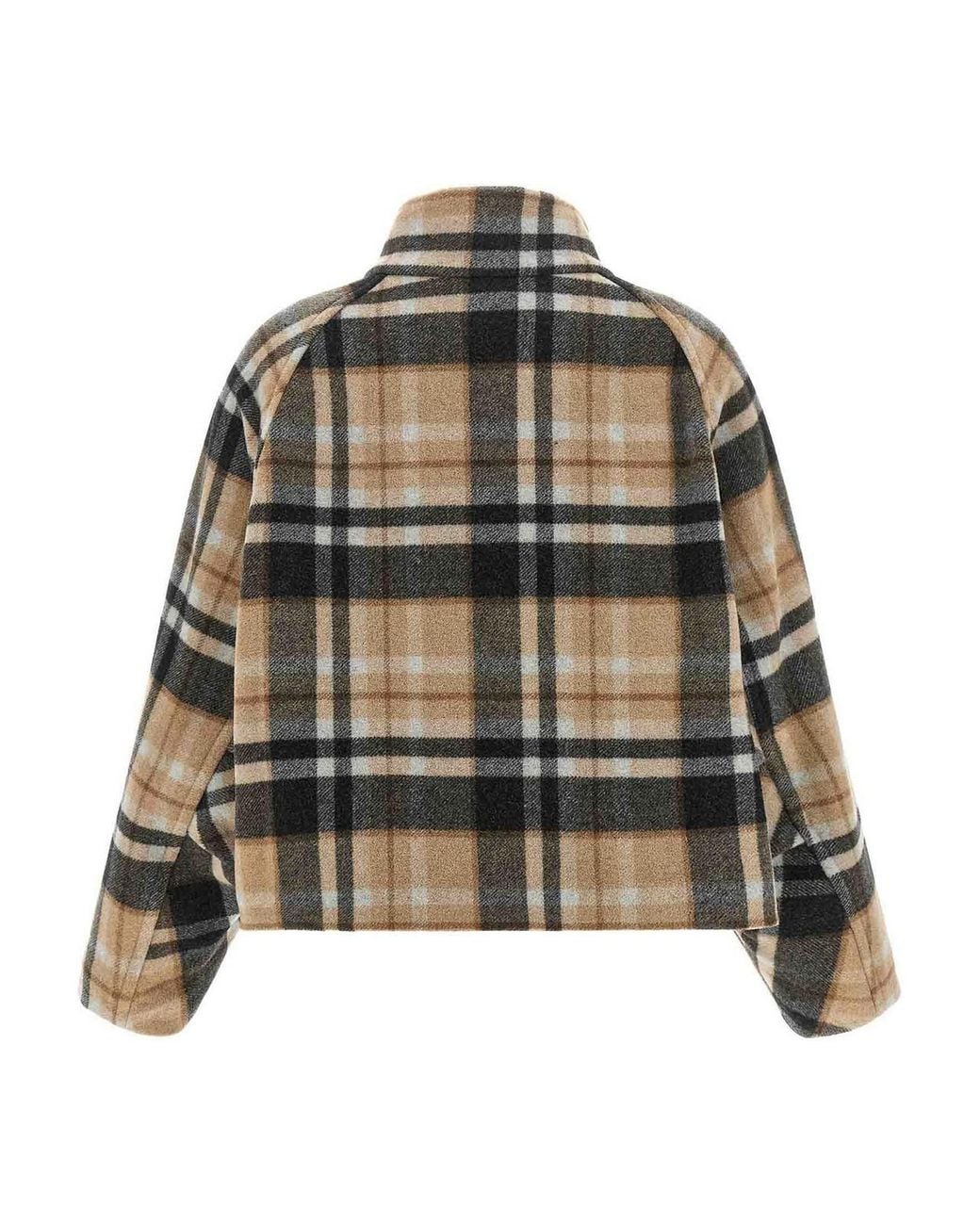 Pinko Multicolor Caban Check