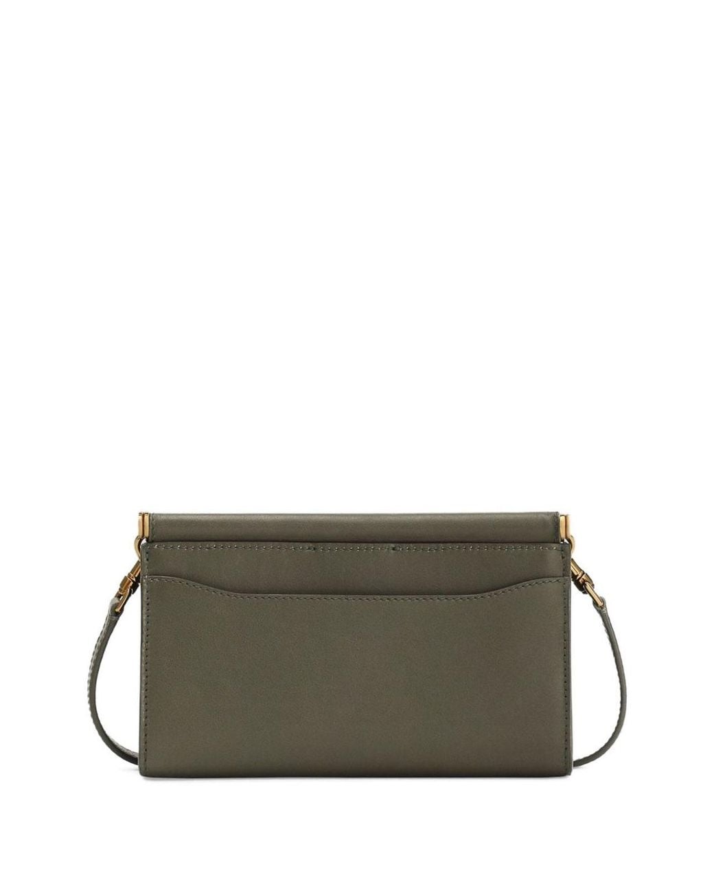 Dolce & Gabbana Green Leather Phone Bag