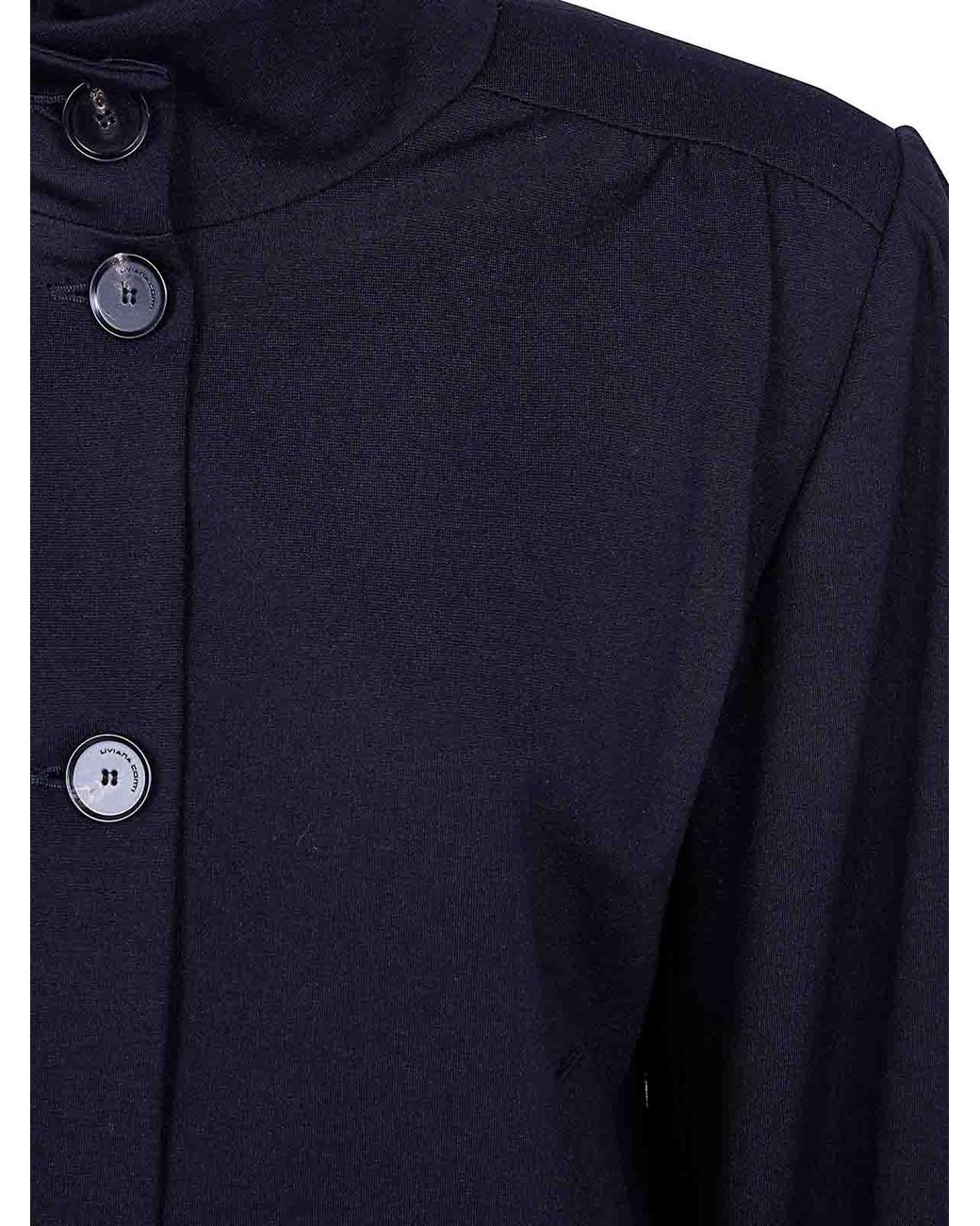 Liviana Conti Blue Gary Jacket