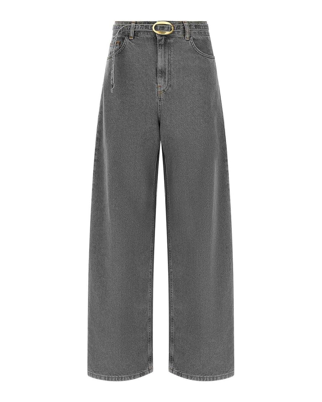 Vaqueros Rectos Twinset de color Gray