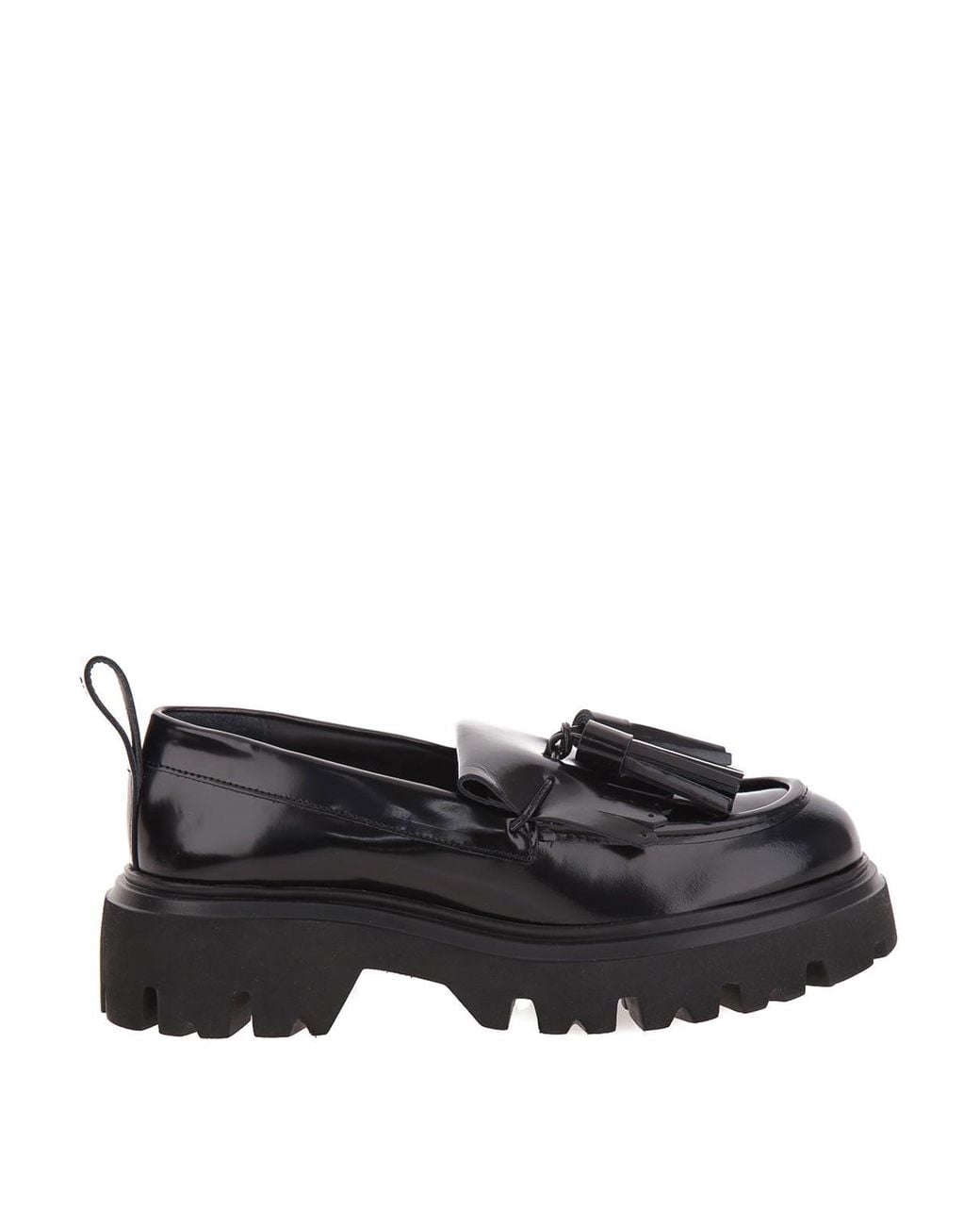 MSGM Black Loafers