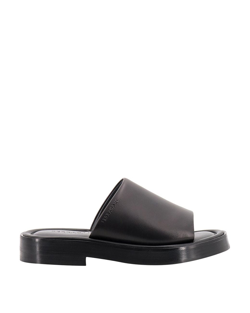 Ferragamo Black Sandals for men