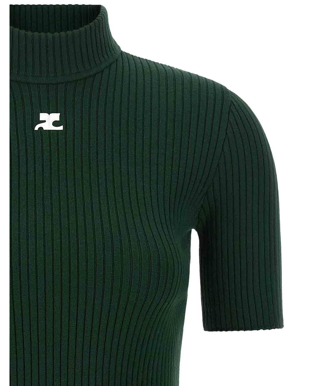 Courreges Green Reedition Jumper