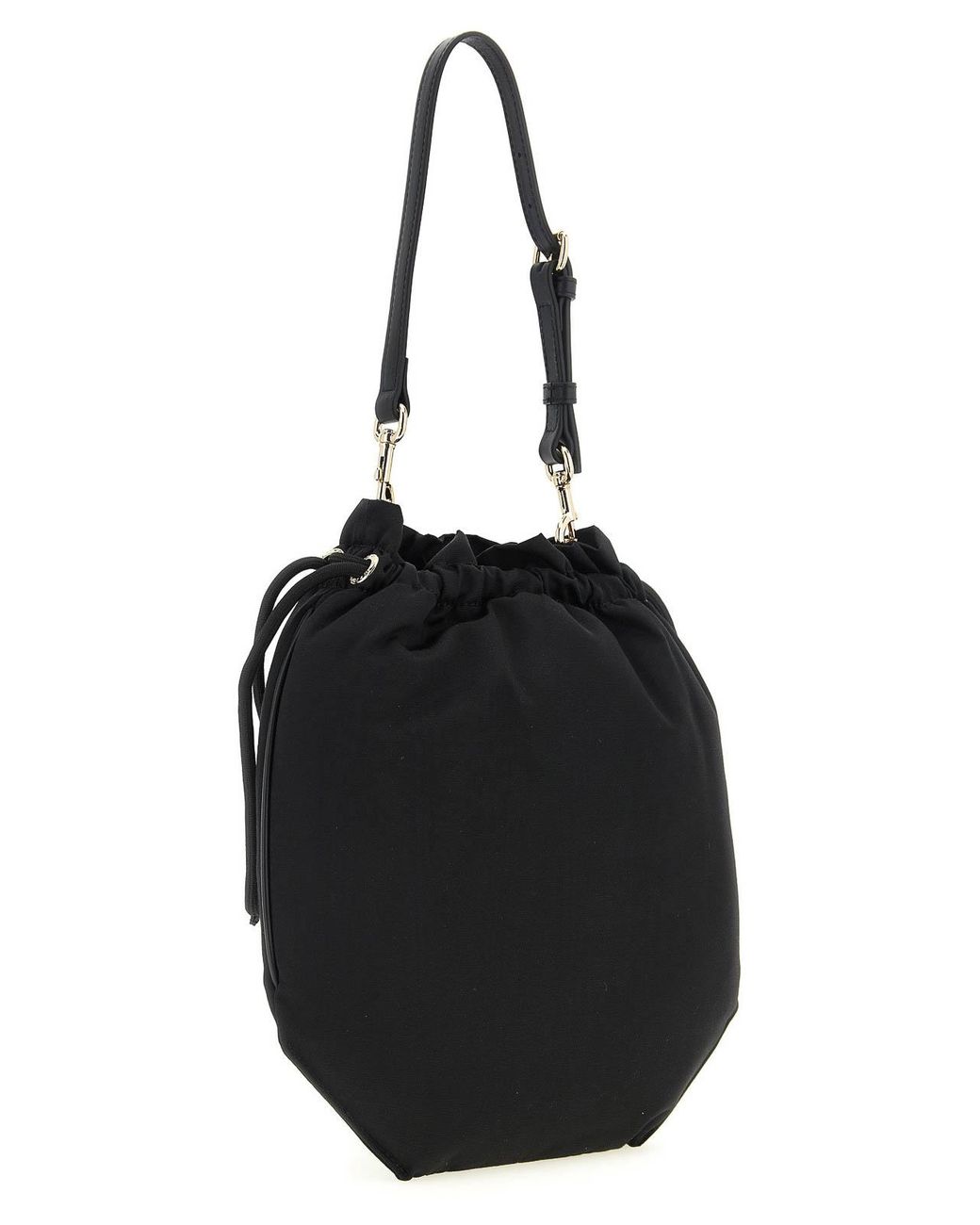Vivienne Westwood Black Drawstring Pouch Handbag