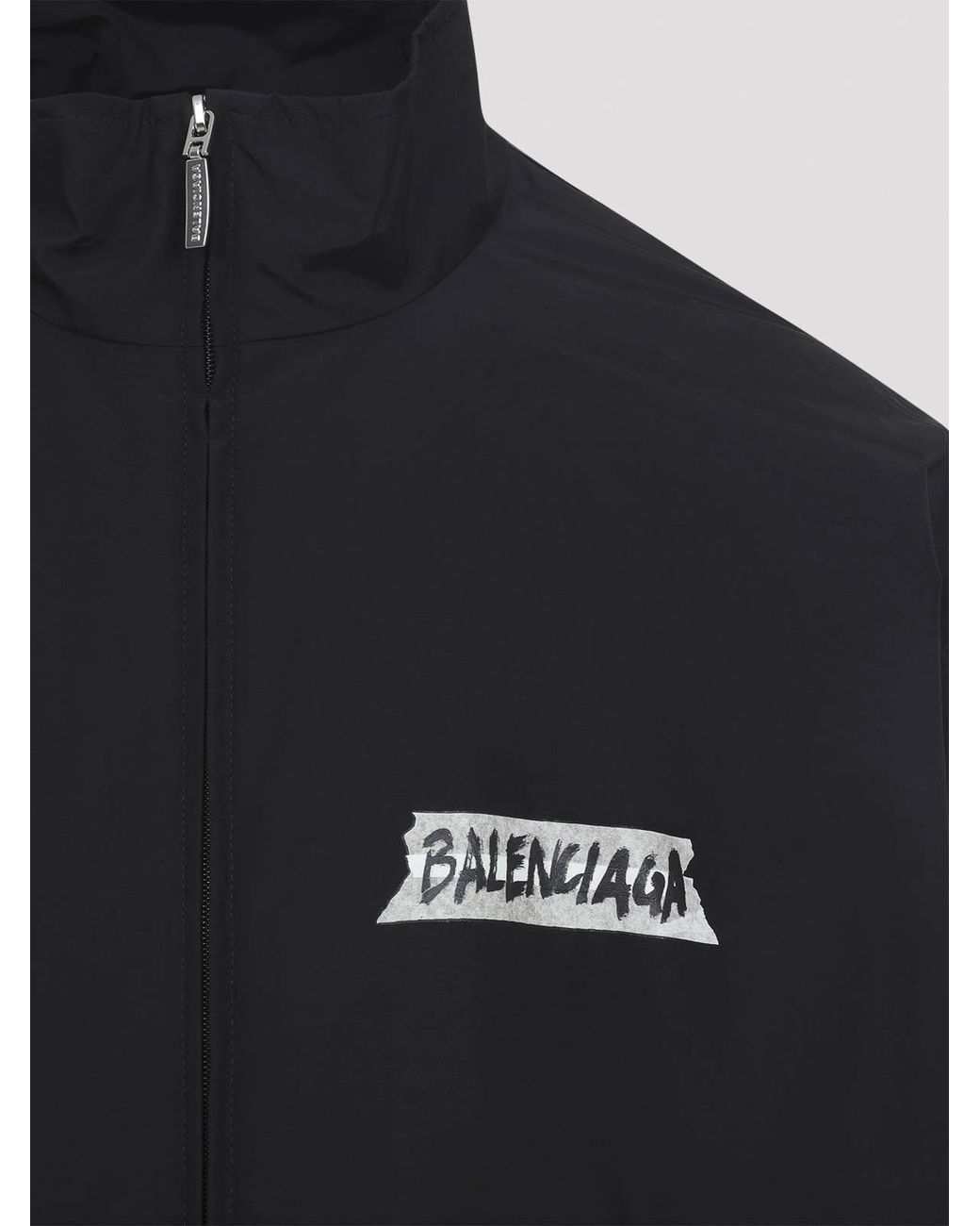 Balenciaga Blue Medium Fit Jacket for men