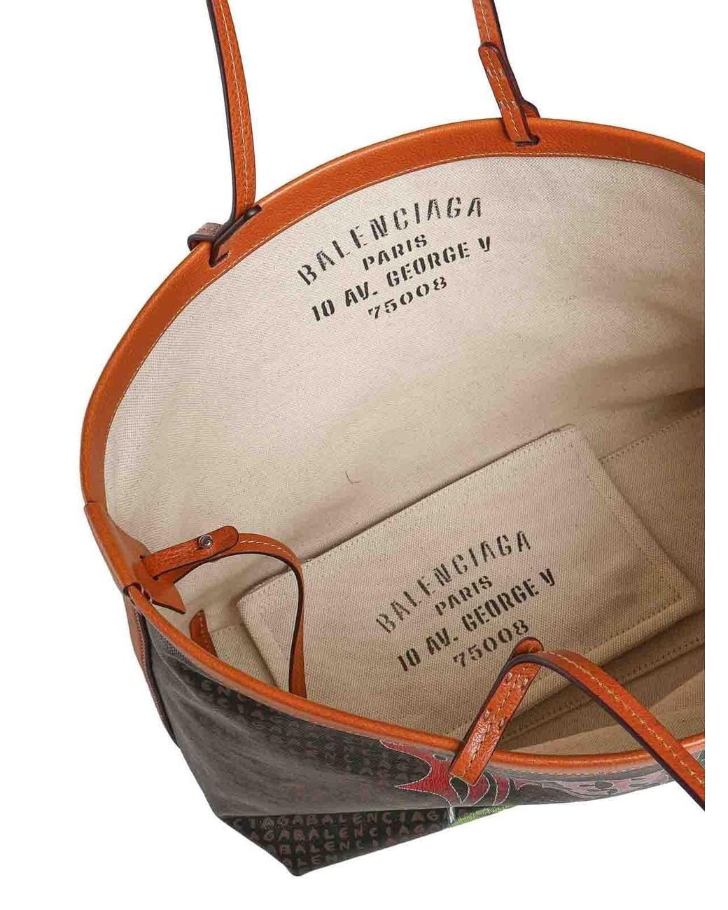 Balenciaga Pink Select Medium Coated Canvas Tote