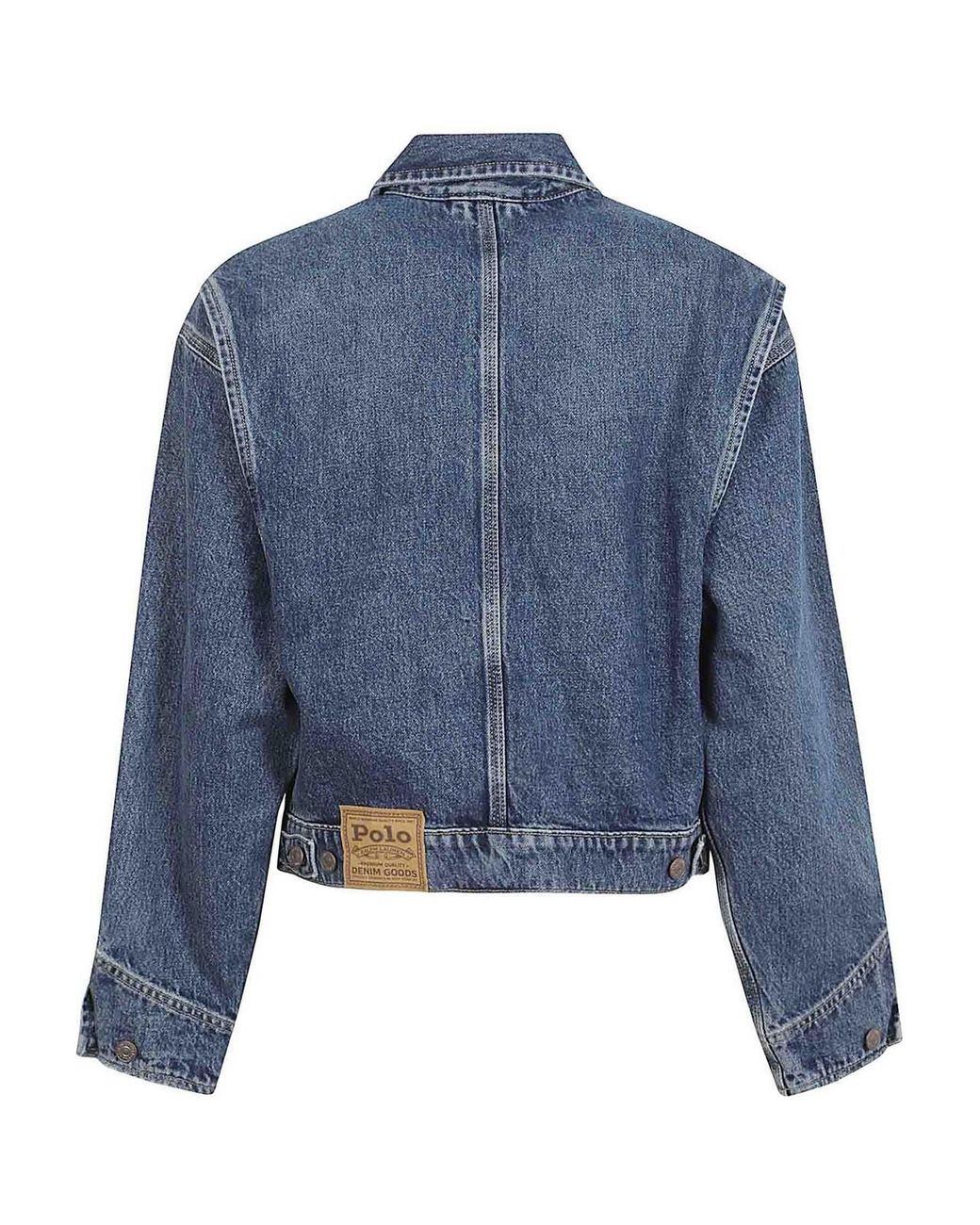 Polo Ralph Lauren Blue Trucker Jacket
