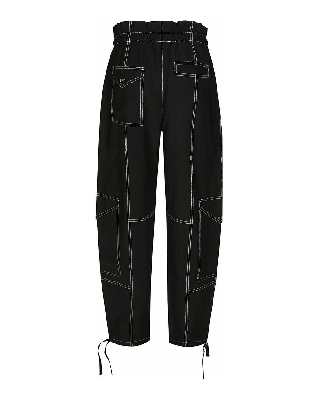 Ganni Black Pocket Trousers