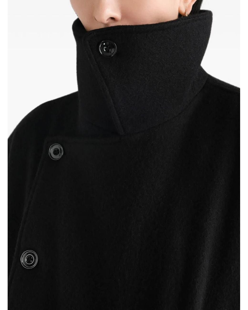 Lemaire Black Jacket Wrap