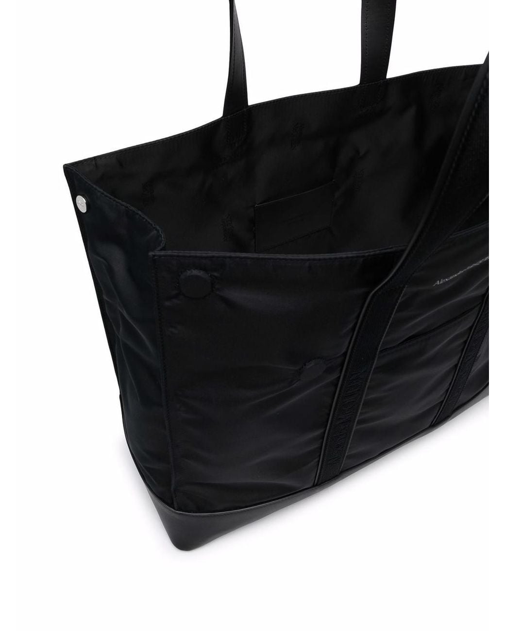 McQueen Black Totes for men