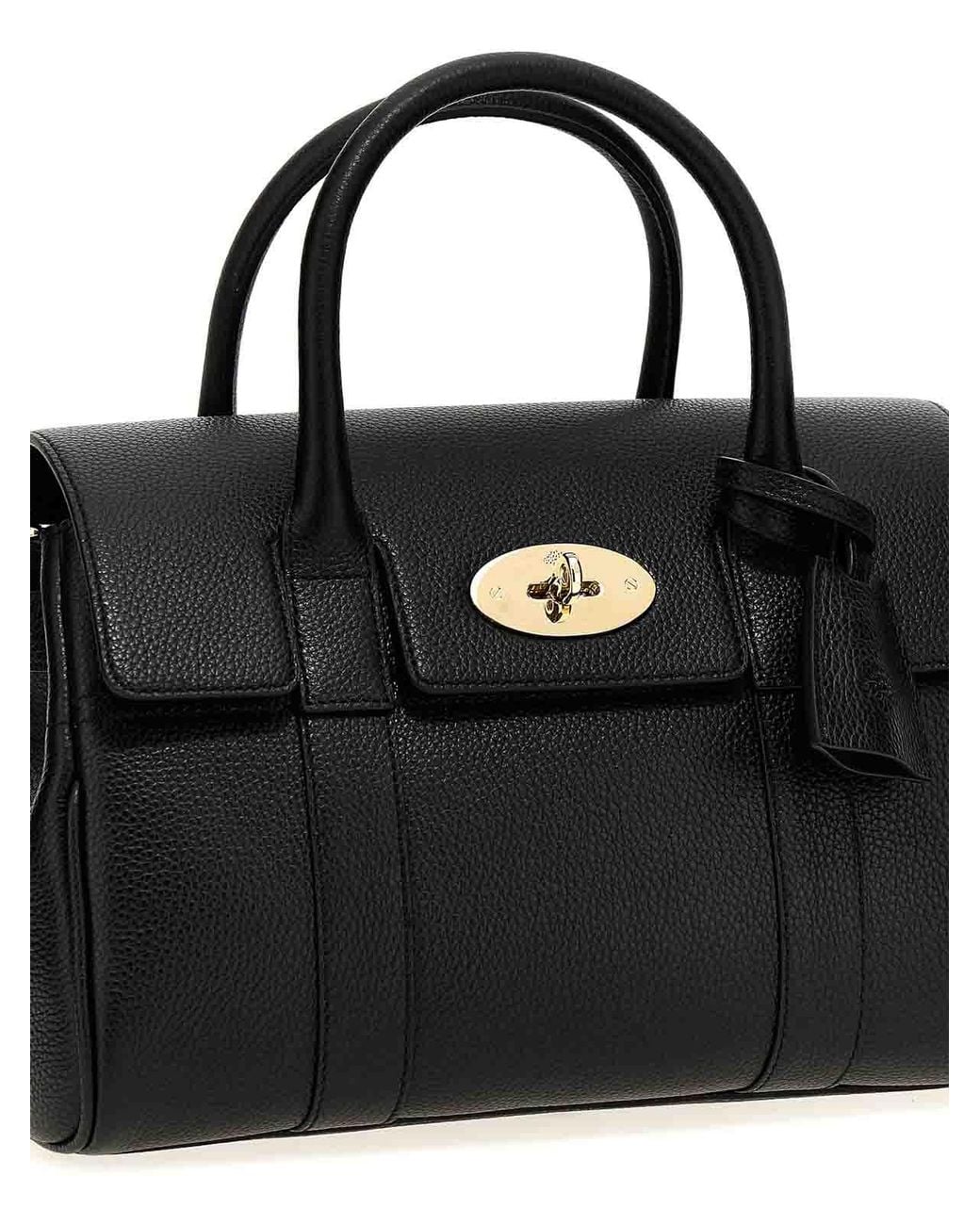Mulberry Black Small Bayswater Satchel Handbag