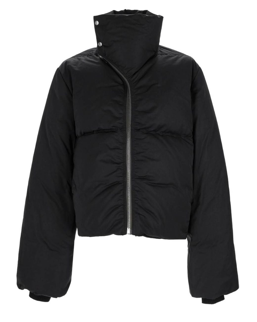 Rick Owens Black Puffer Jacket for men